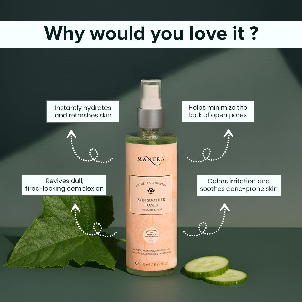 Skin Soother Toner Cucumber & Aloe