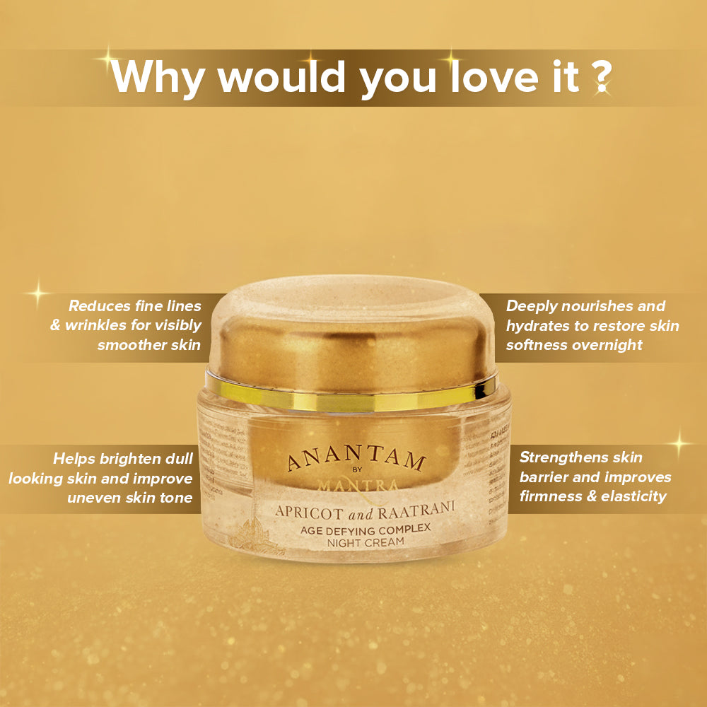Apricot and Raatrani Age Defying Complex Night Cream