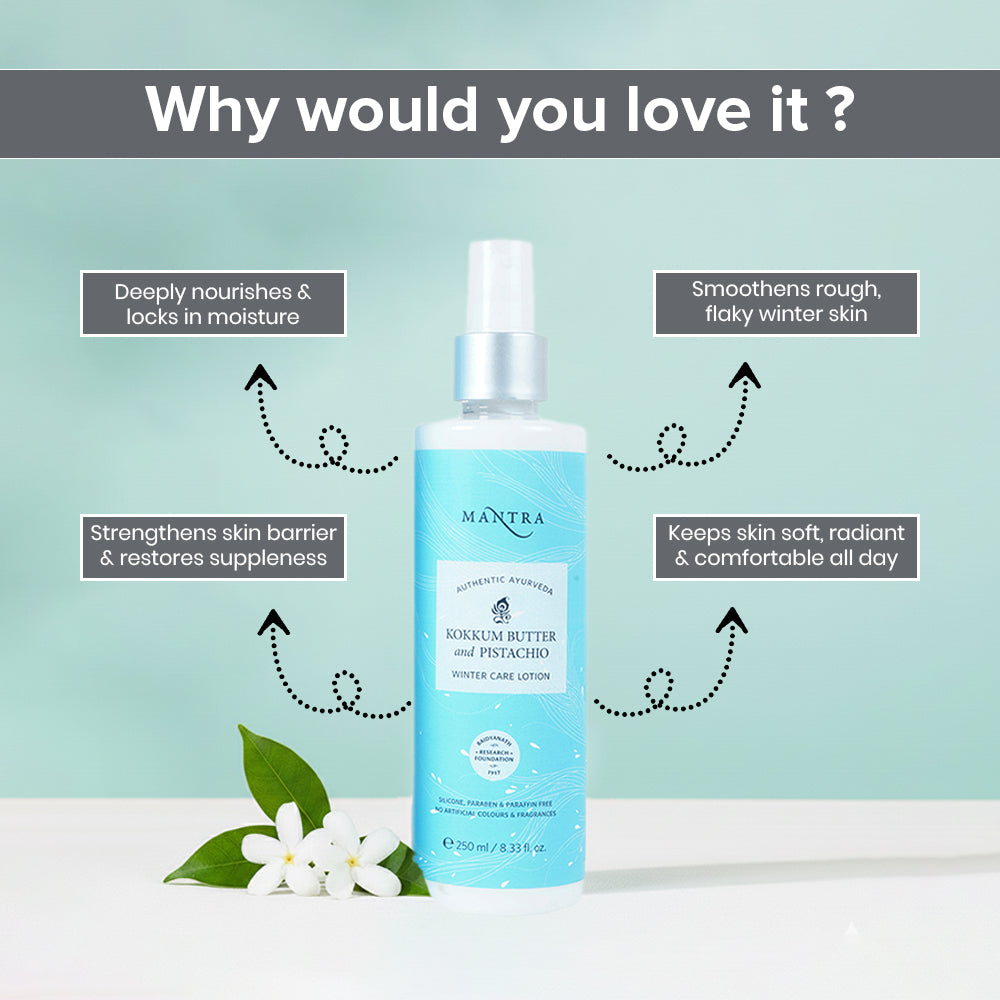 Kokkum Butter And Pistachio Winter Care Lotion