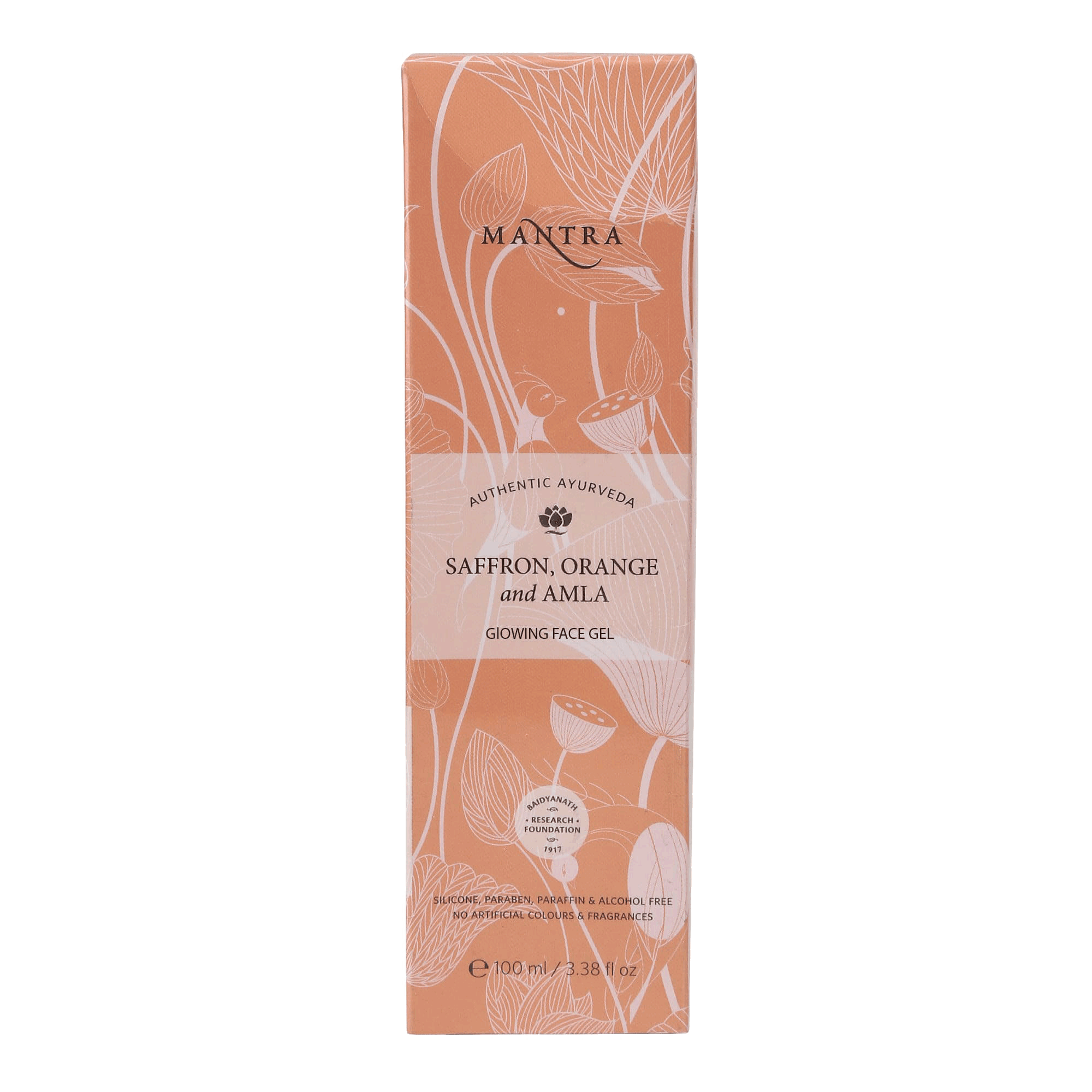 Saffron, Orange And Amla Glowing Face Gel SPF 20