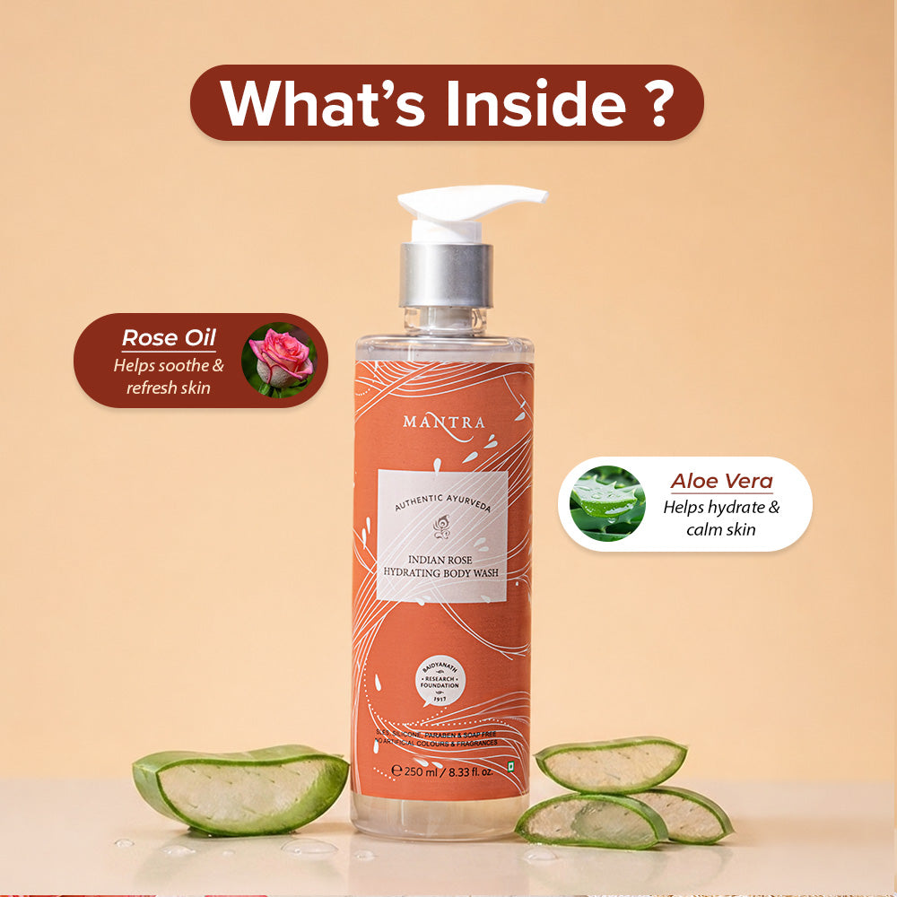 Indian Rose Hydrating Body Wash