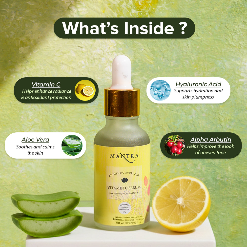 Vitamin C Serum with Hyaluronic Acid and Arbutin