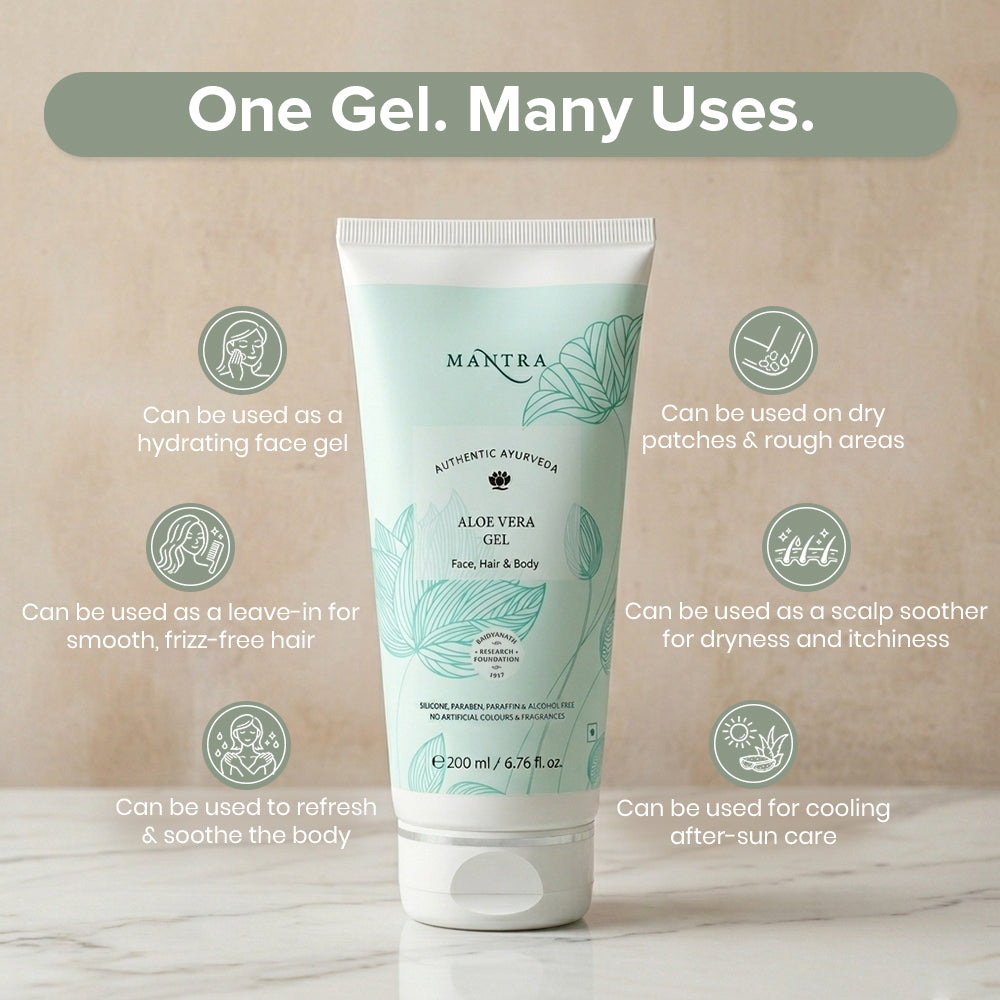 Aloe Vera Gel Face, Hair & Body