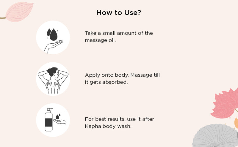Holy Basil And Arjuna Kapha Body Massage Oil