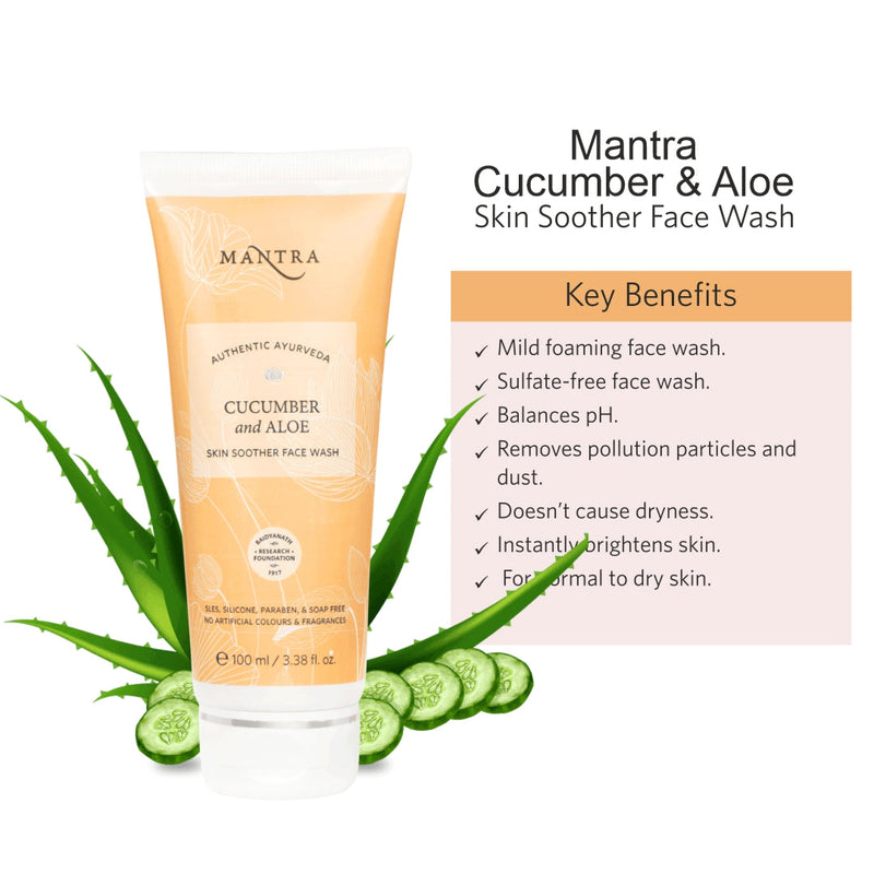 Cucumber and Aloe Skin Soother Face Wash