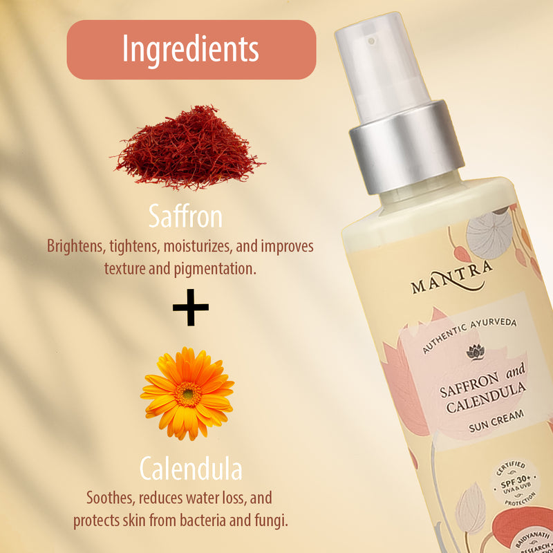 Saffron And Calendula Sun Cream