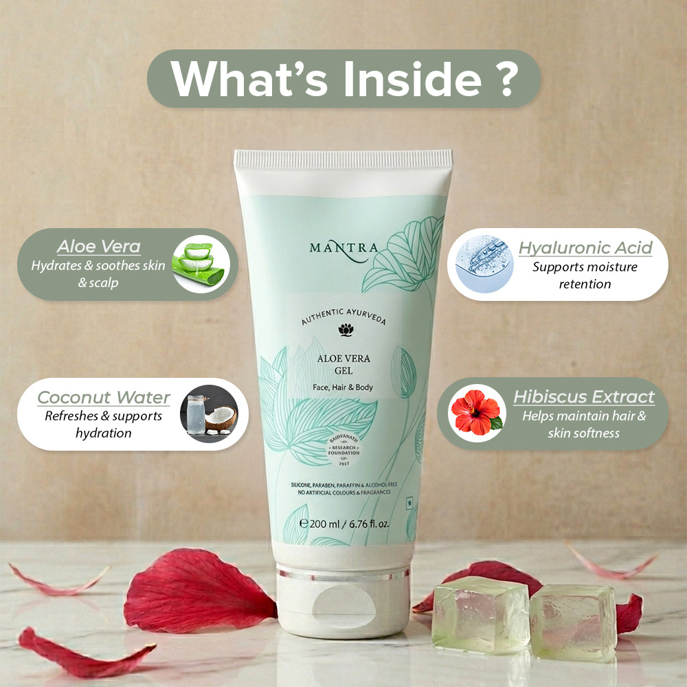 Aloe Vera Gel Face, Hair & Body