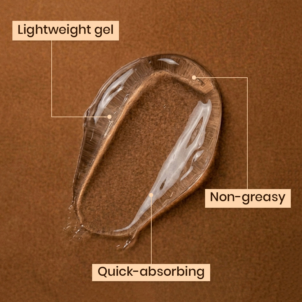 Saffron, Orange And Amla Glowing Face Gel SPF 20