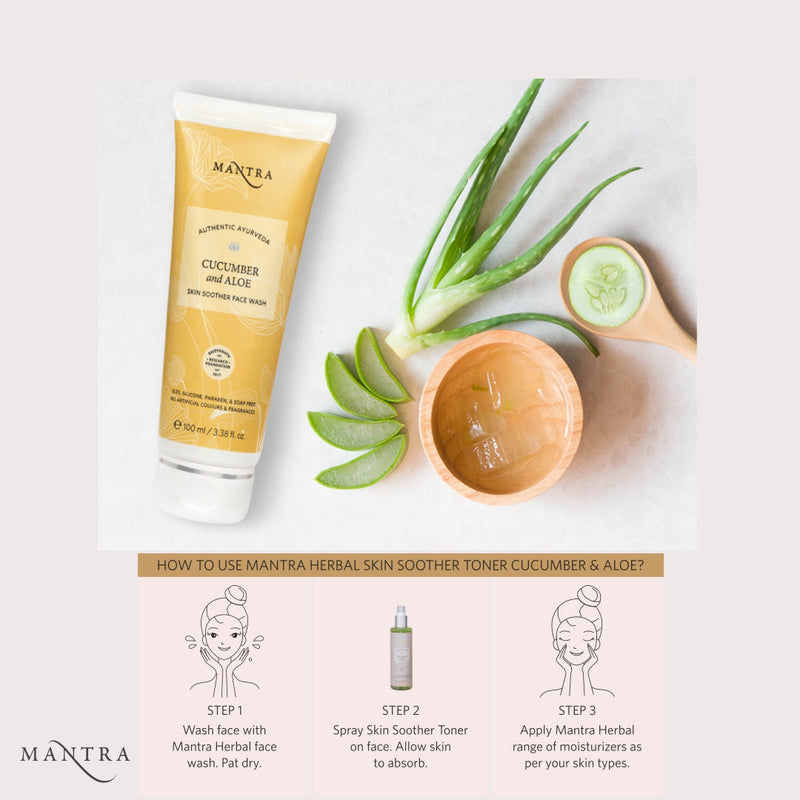 Cucumber and Aloe Skin Soother Face Wash