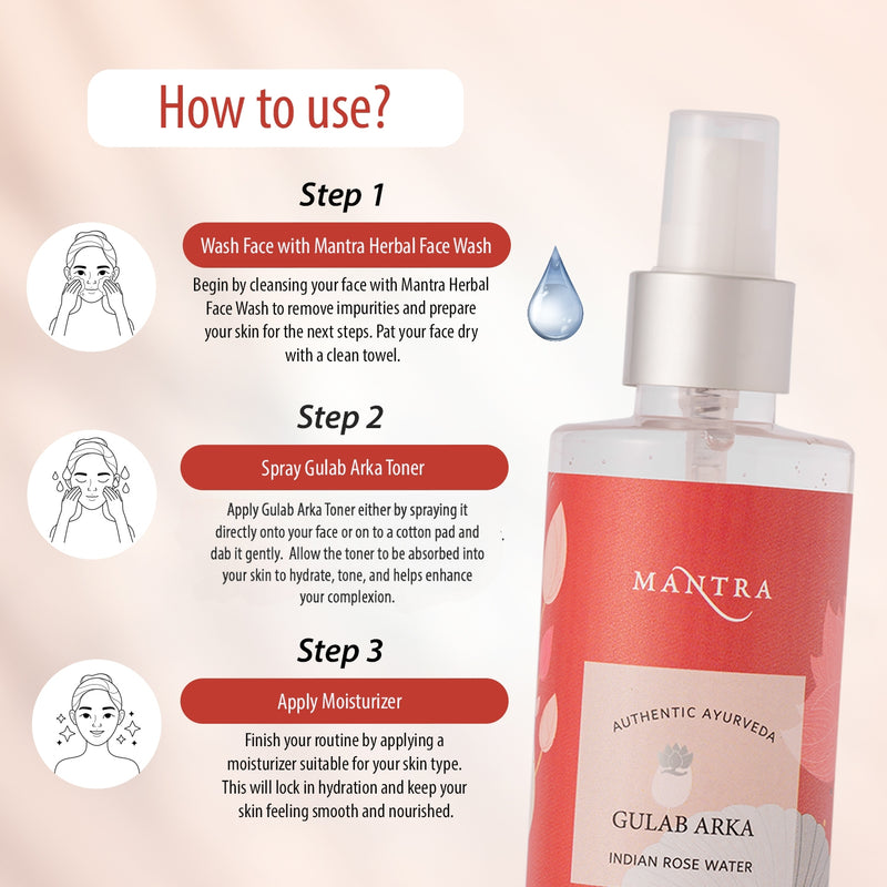 Gulab Arka (Indian Rose Water)