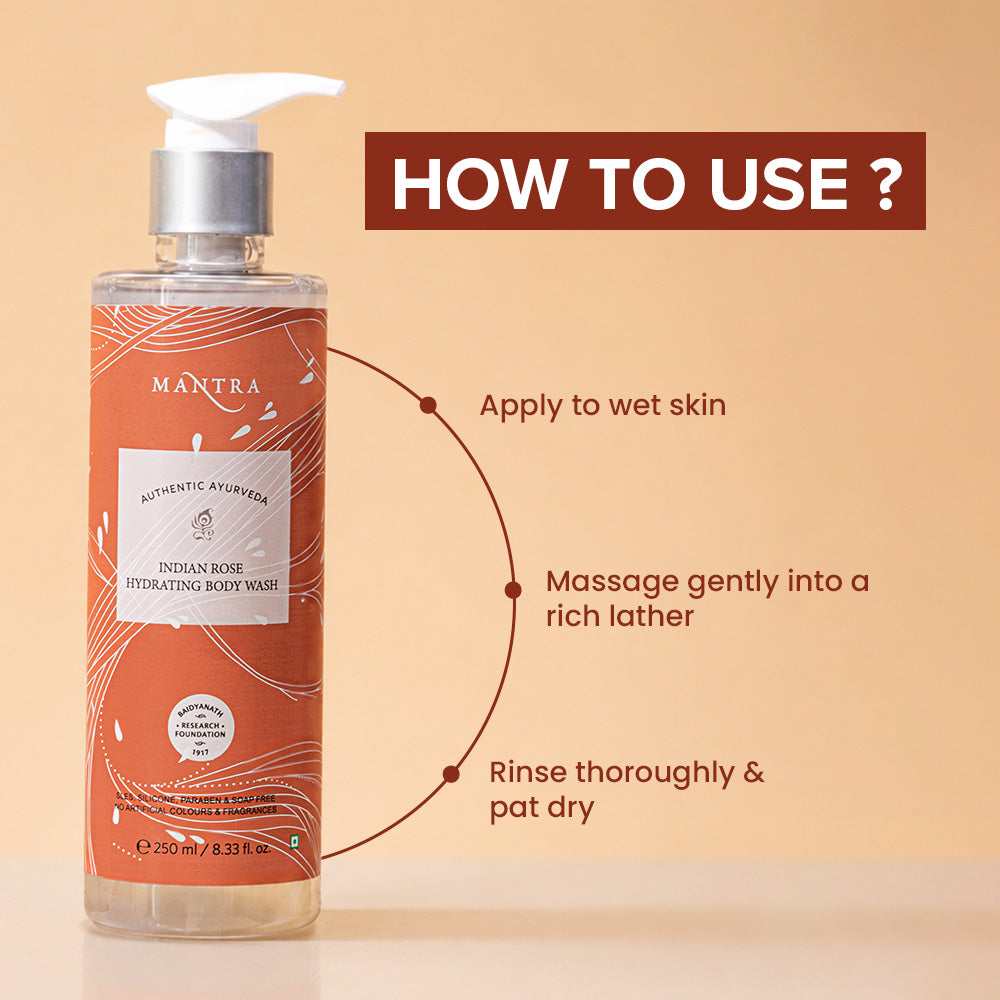 Indian Rose Hydrating Body Wash