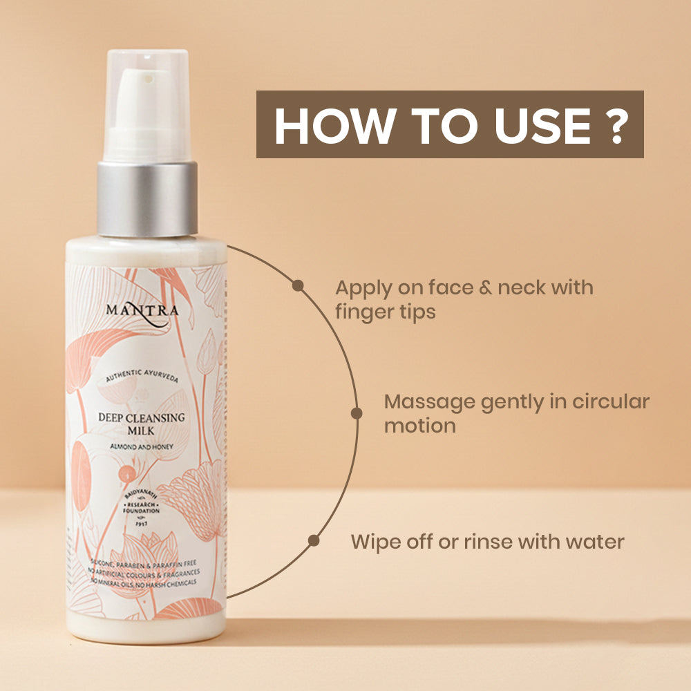 Deep Cleansing Milk Almond And Honey