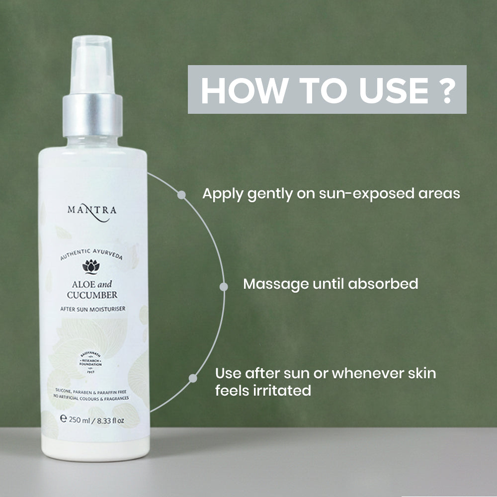 Aloe And Cucumber After Sun Moisturiser