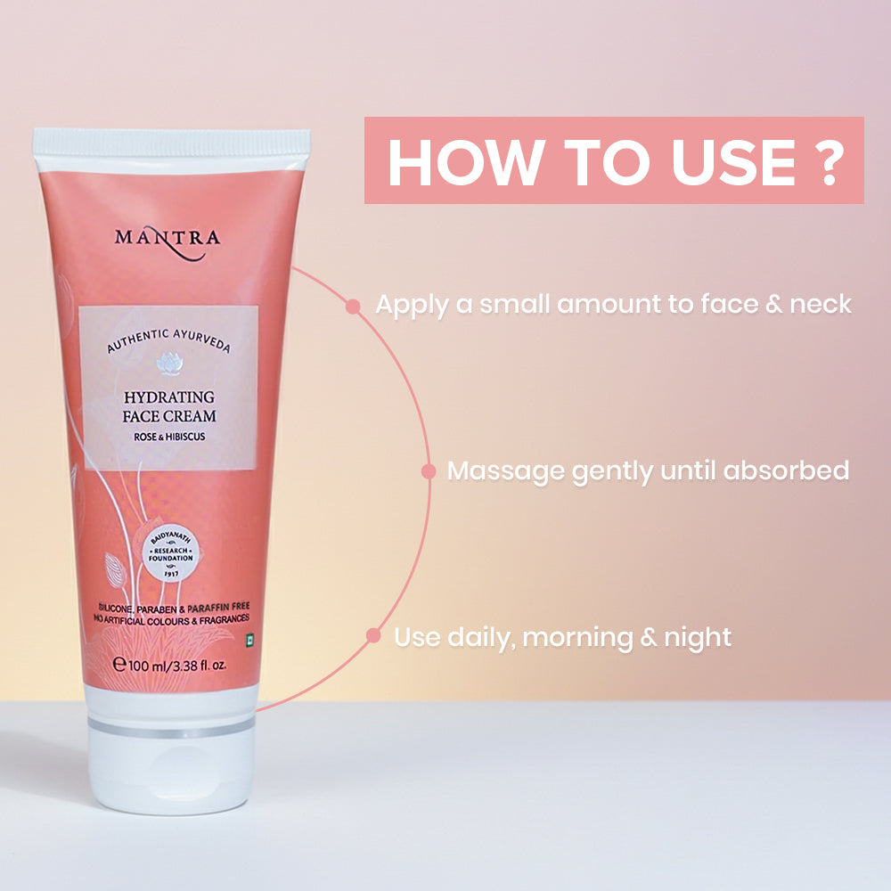 Rose and Hibiscus Hydrating Face Cream