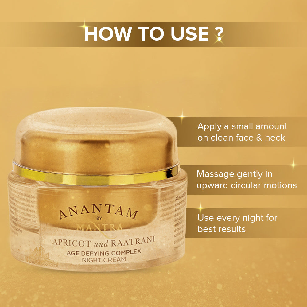 Apricot and Raatrani Age Defying Complex Night Cream