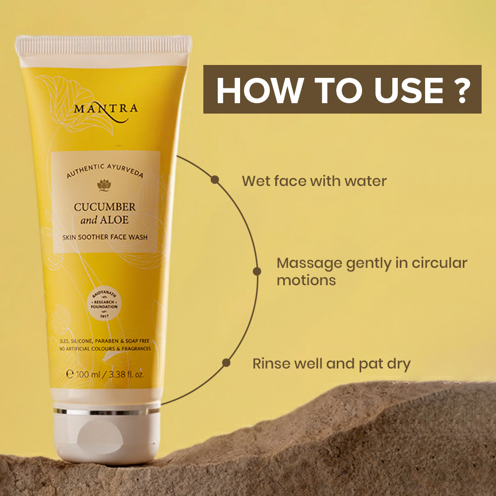 Cucumber and Aloe Skin Soother Face Wash