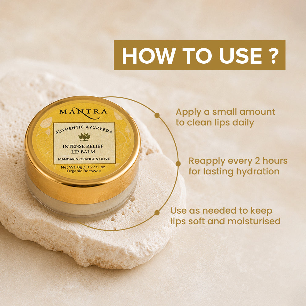 Intense Relief Lip Balm Mandarin Orange & Olive