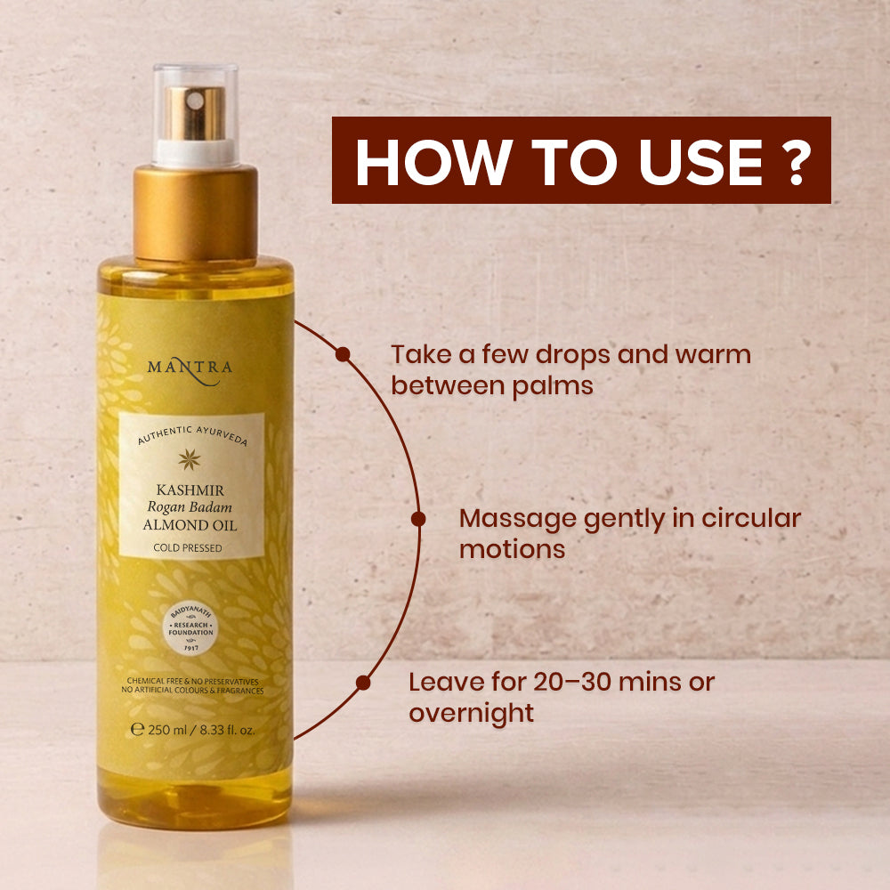 Kashmir Rogan Badam Almond Oil Cold Pressed