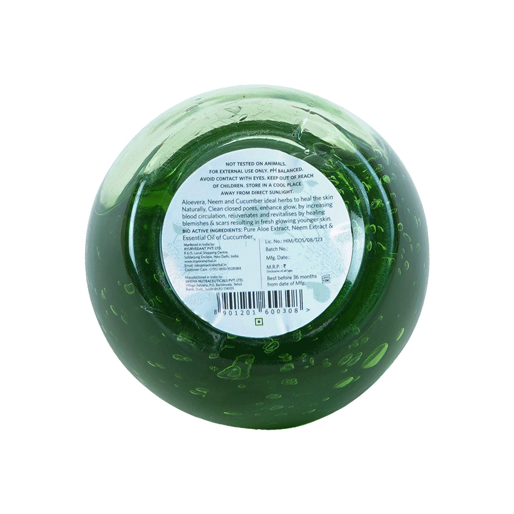 Face Gel Revive & Restore Pure Aloe, Neem & Cucumber