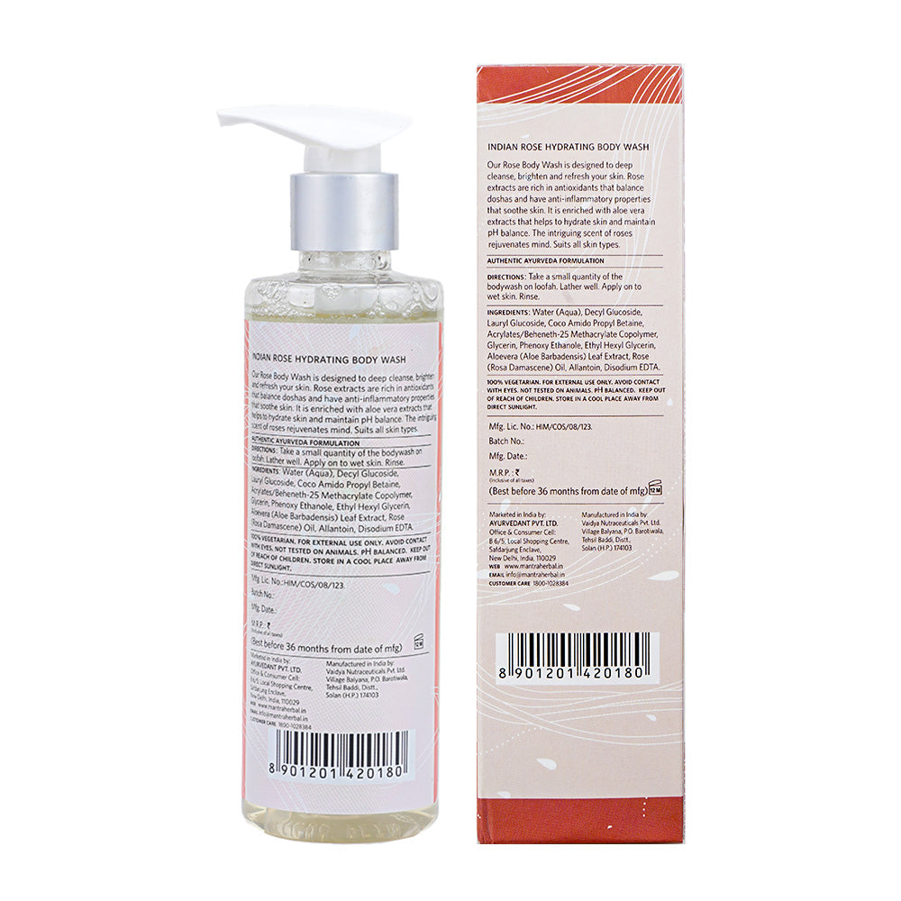 Indian Rose Hydrating Body Wash