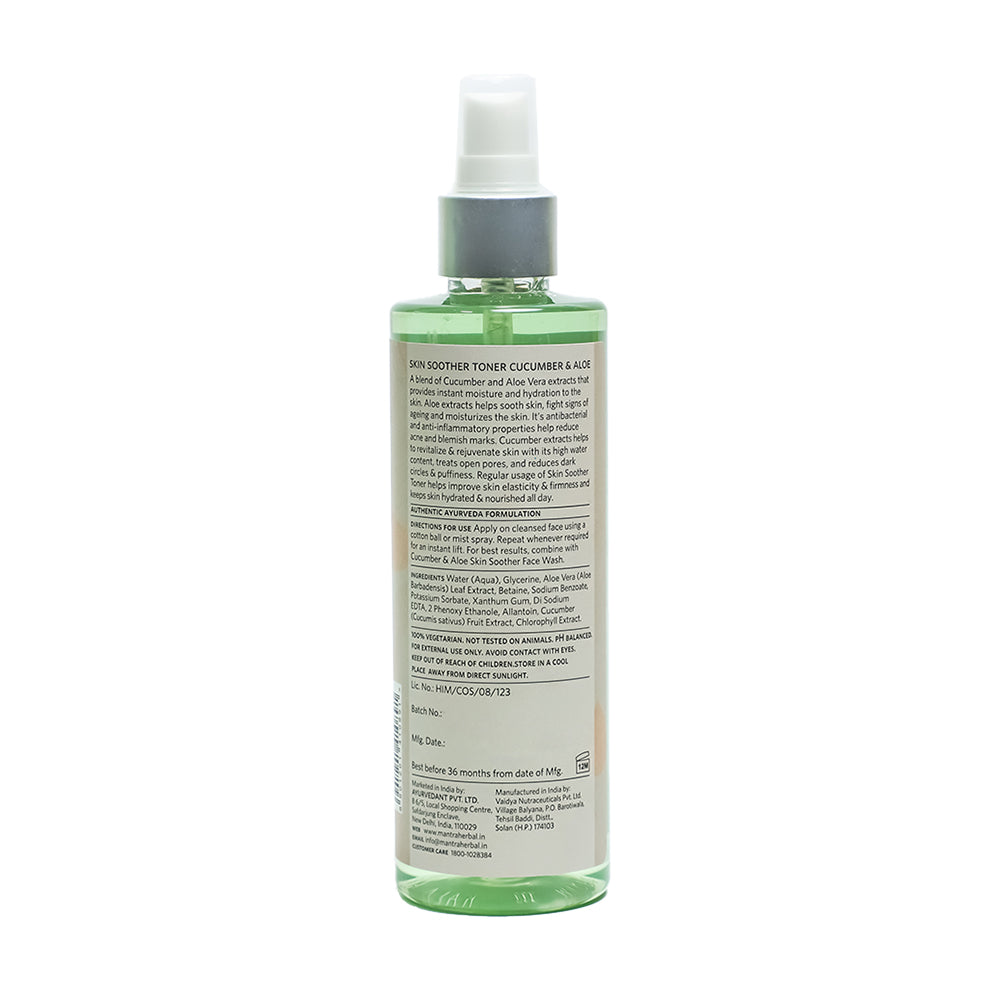Skin Soother Toner Cucumber & Aloe