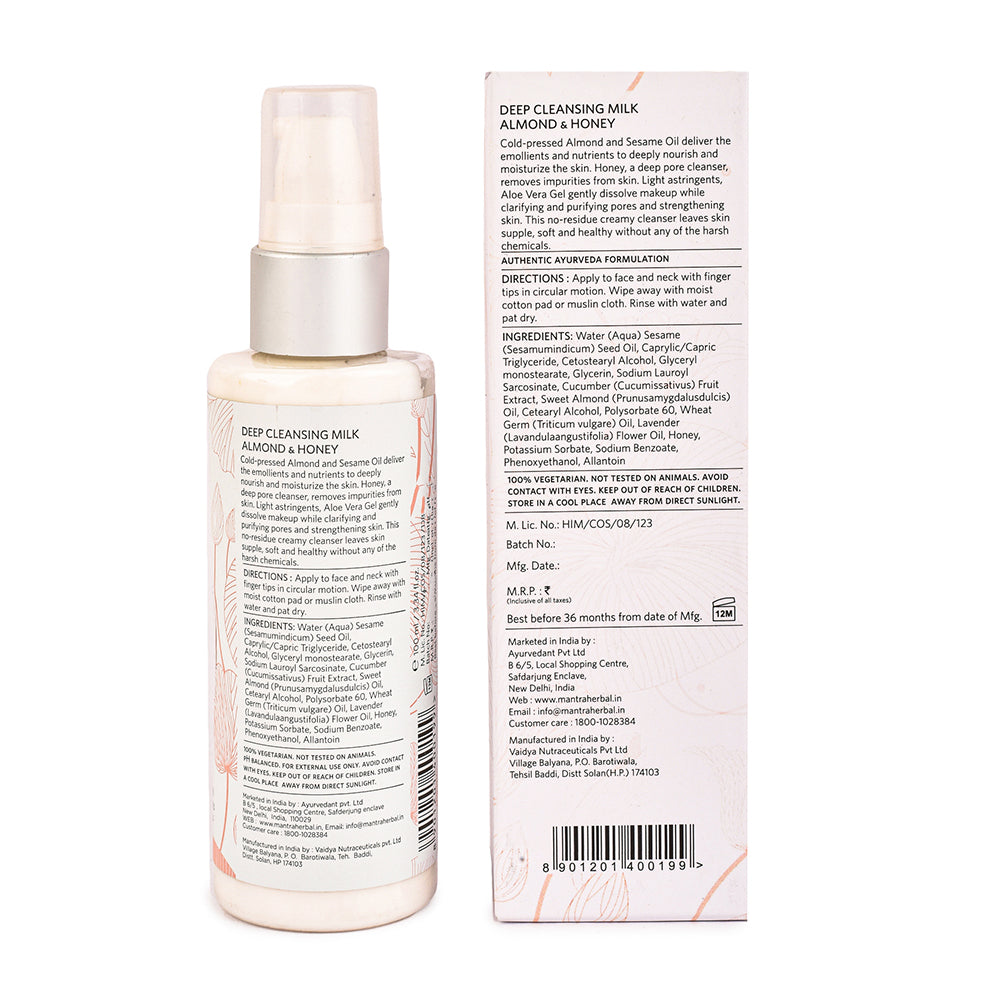 Deep Cleansing Milk Almond And Honey