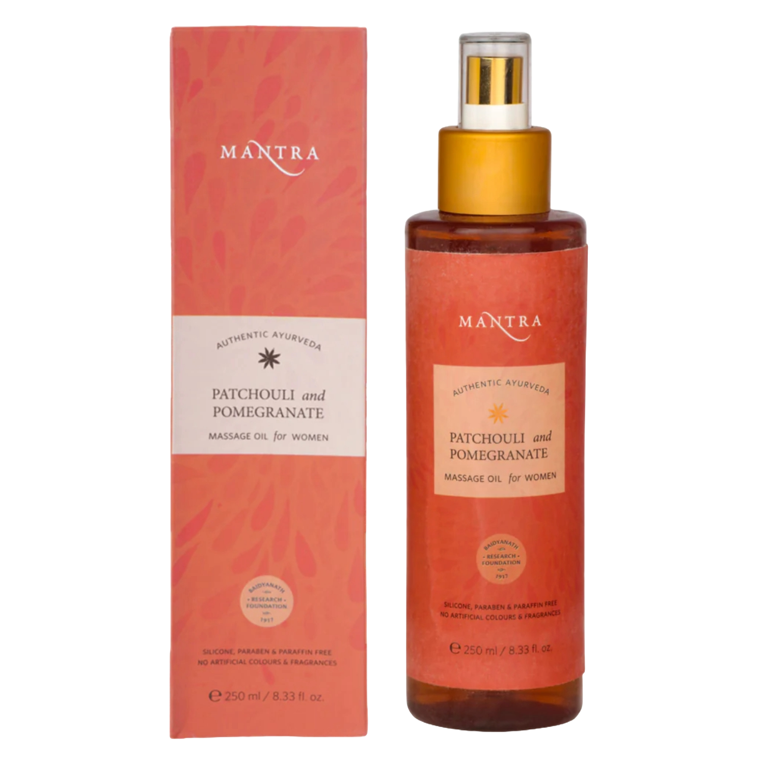 Patchouli And Pomegranate Massage Oil
