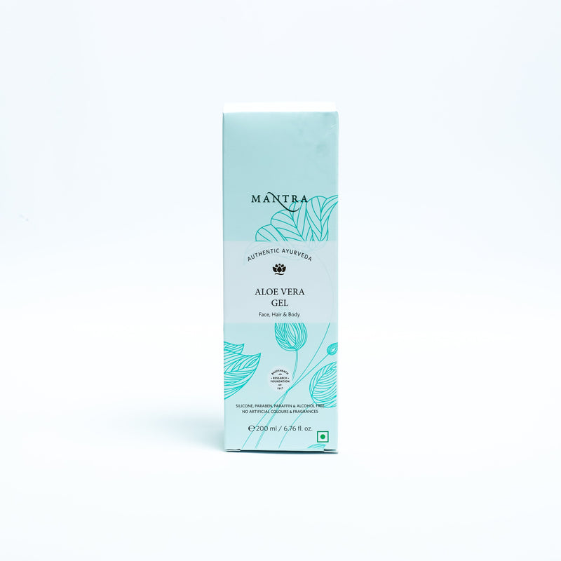 Aloe Vera Gel Face, Hair & Body for Hydrates and Soothes the Skin 200 ml