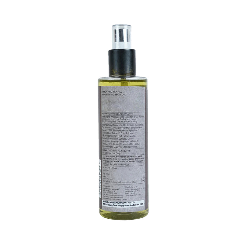 Amla And Fennel Nourishing Hair Oil