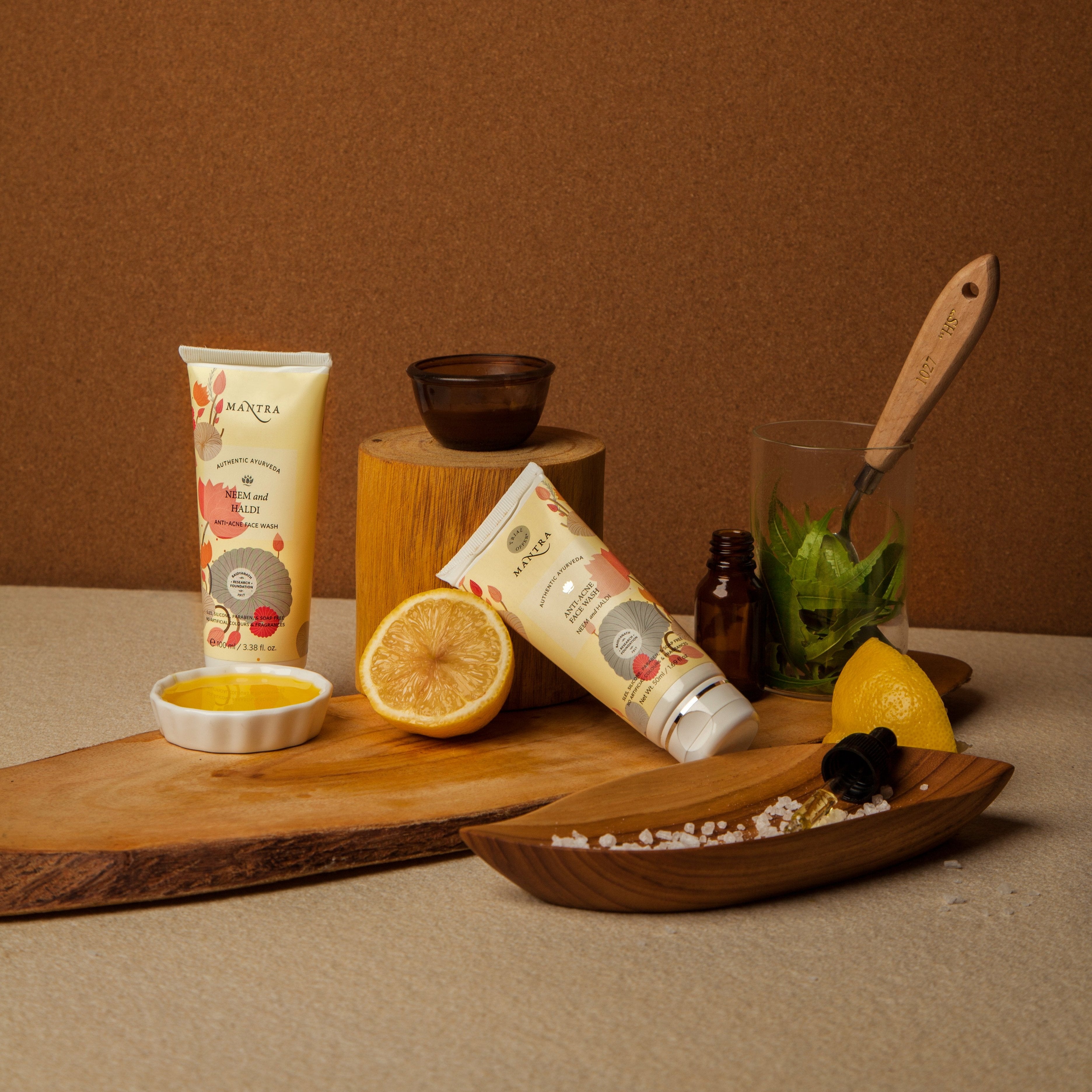 Neem and Haldi Anti-Acne Face Wash