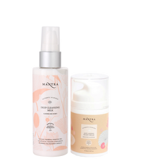 Anti-ageing Night Cream with Bakuchiol & Saffron 50ml + Cleansing Milk with Honey & Almond 50ml