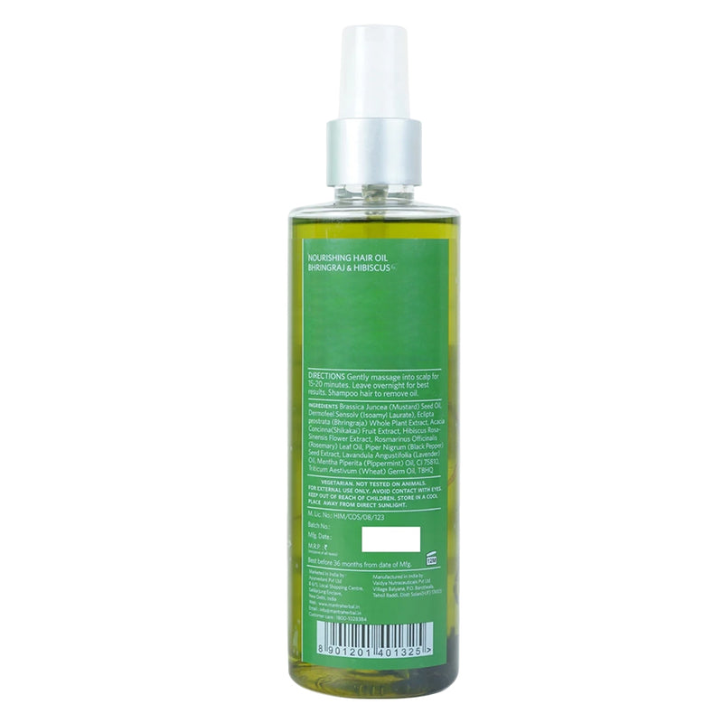 Bhringraj And Hibiscus Nourishing Hair Oil