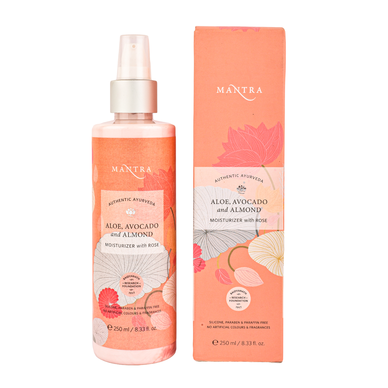 Aloe, Avocado And Almond Moisturiser With Rose