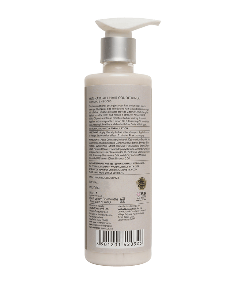 Anti-Hair Fall Hair Conditioner  Bhringraj & Hibiscus 250ml