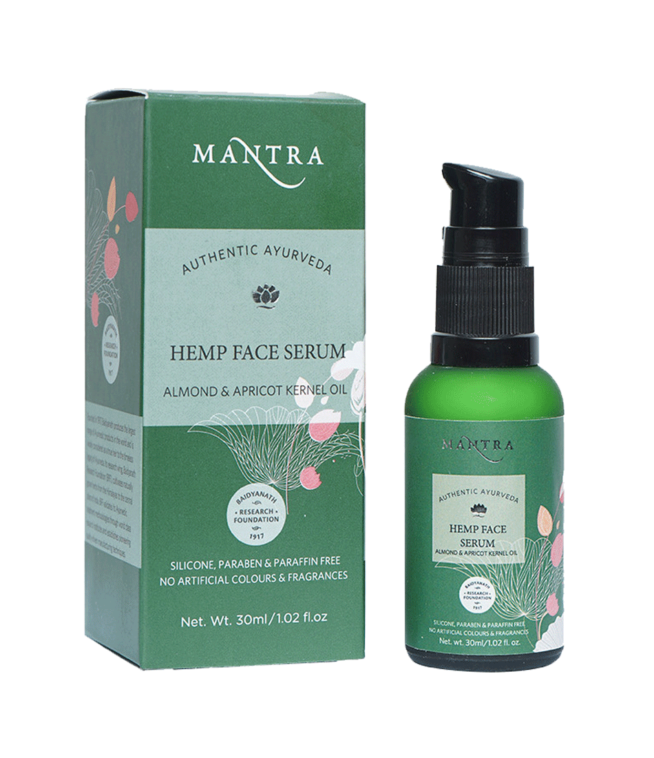 Hemp Face Serum Almond & Apricot Kernel Oil