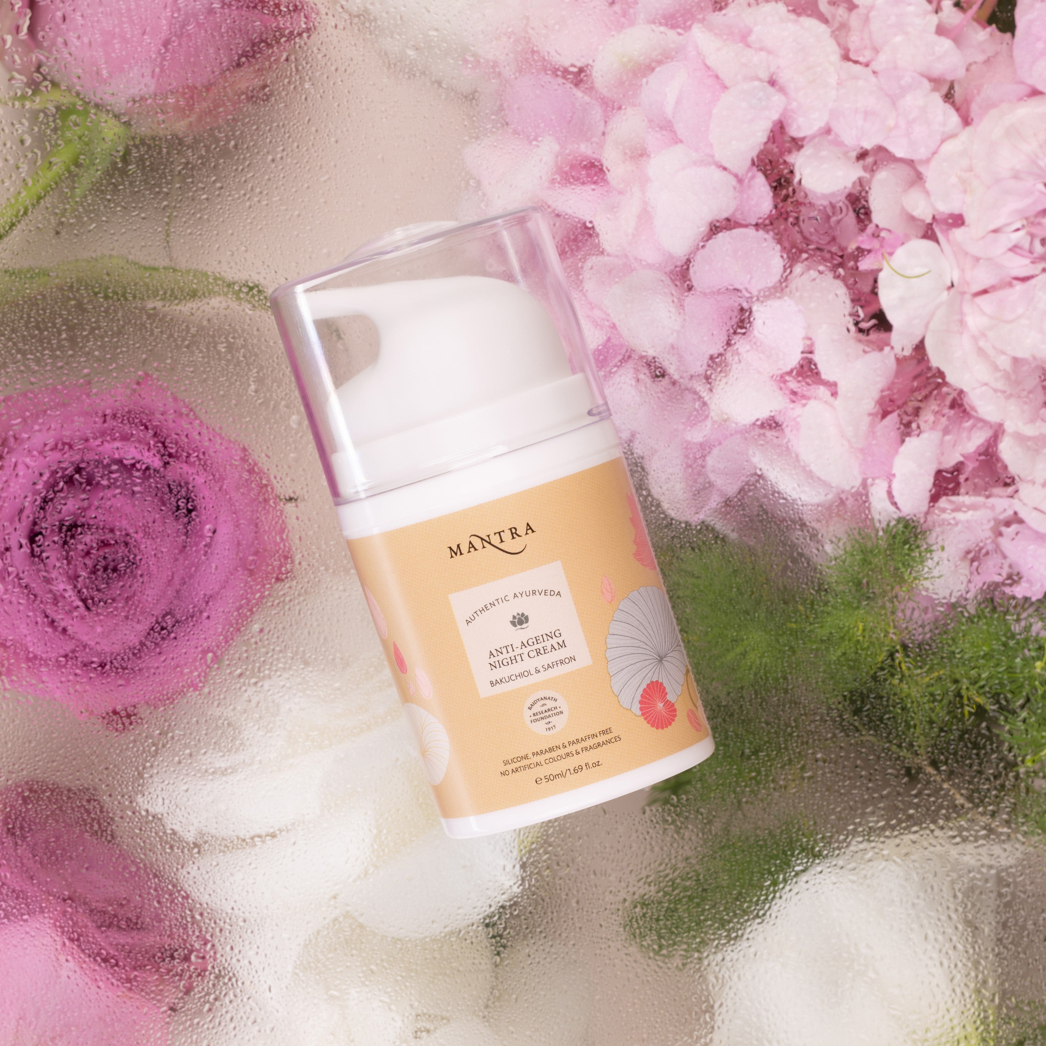 Anti-Ageing Night Cream Bakuchiol & Saffron