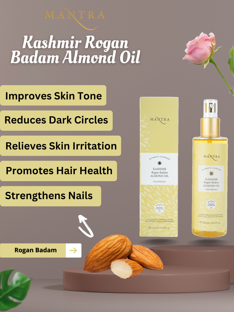 Kashmir Rogan Badam Almond Oil Cold Pressed