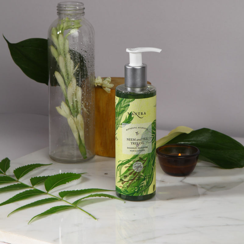 Neem and Tea Tree Oil Dandruff Removing Hair Cleanser