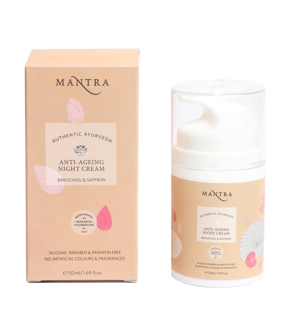 Anti-Ageing Night Cream Bakuchiol & Saffron