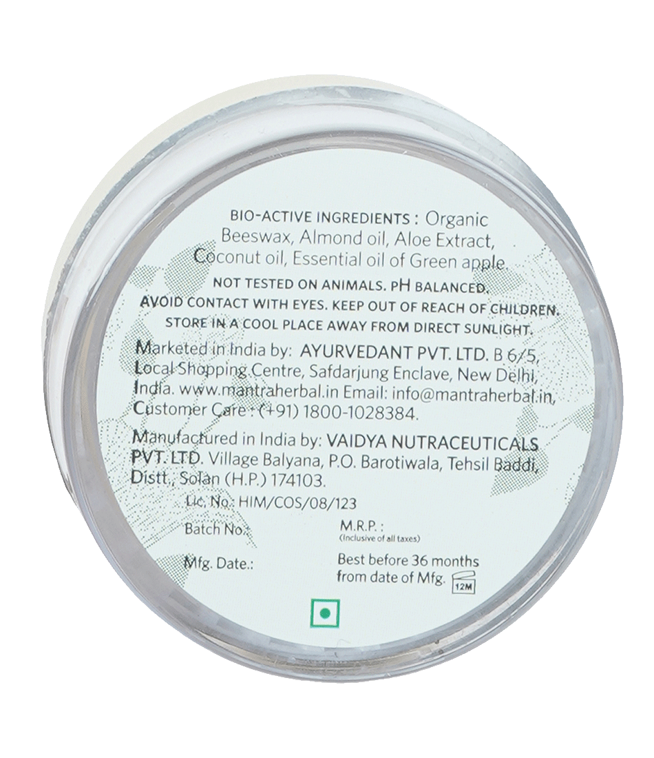 Regenerative Lip Balm Green Apple, Aloe & Almond