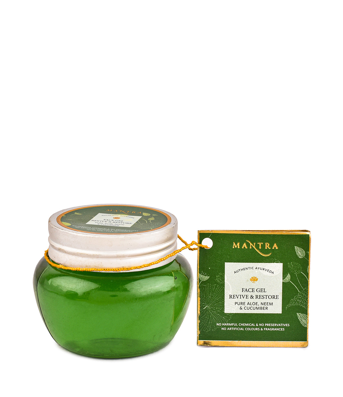 Vitamin C Serum with Hyaluronic Acid and Arbutin + Face Gel Revive & Restore Pure Aloe, Neem & Cucumber