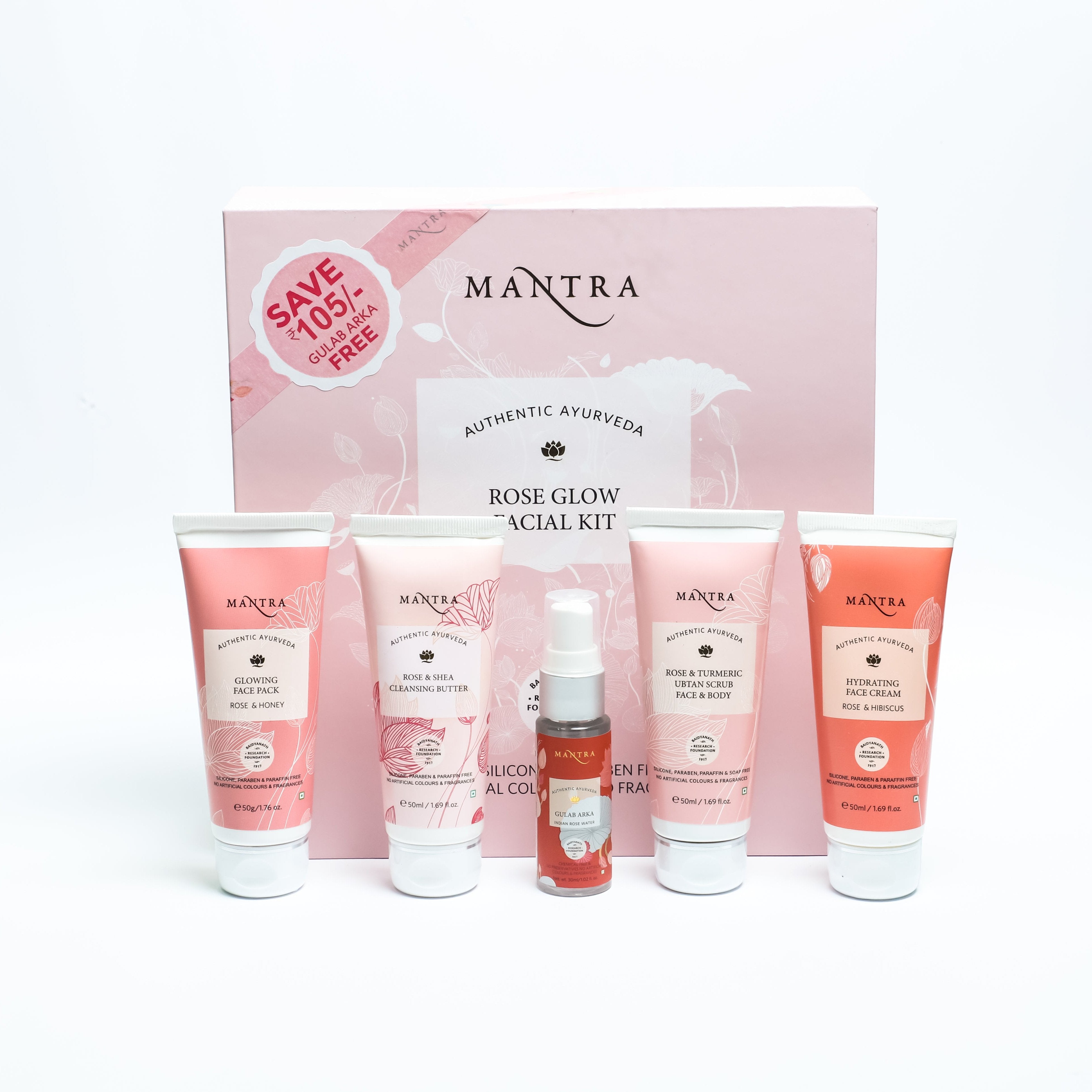 Rose Glow Facial Kit