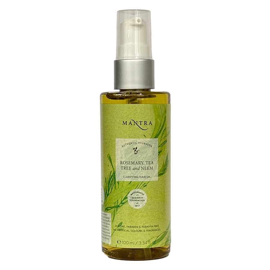 Rosemary, Tea Tree And Neem Clarifying Hair Oil