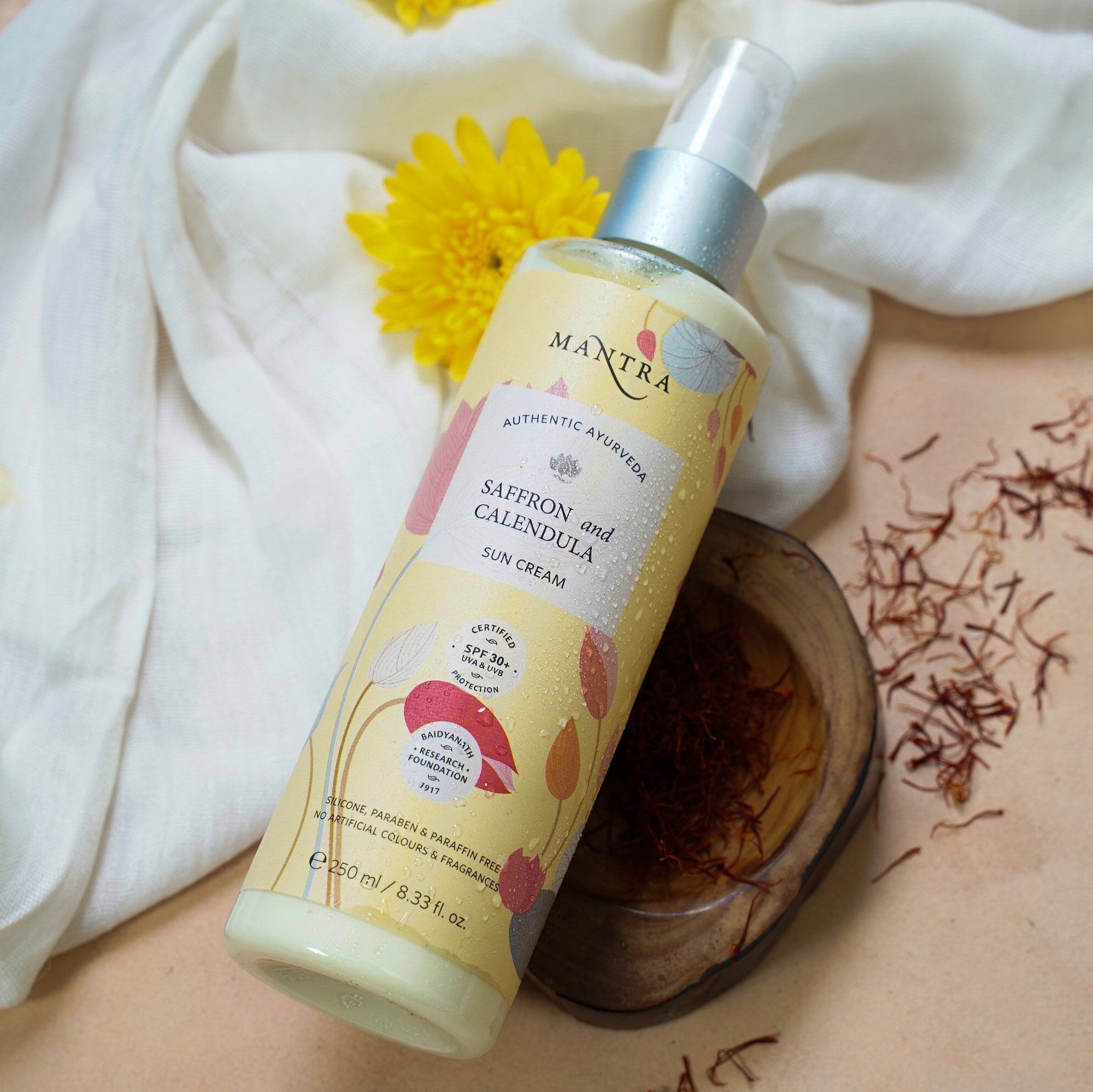 Saffron And Calendula Sun Cream SPF50
