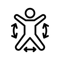 Supports<br/> Flexibility