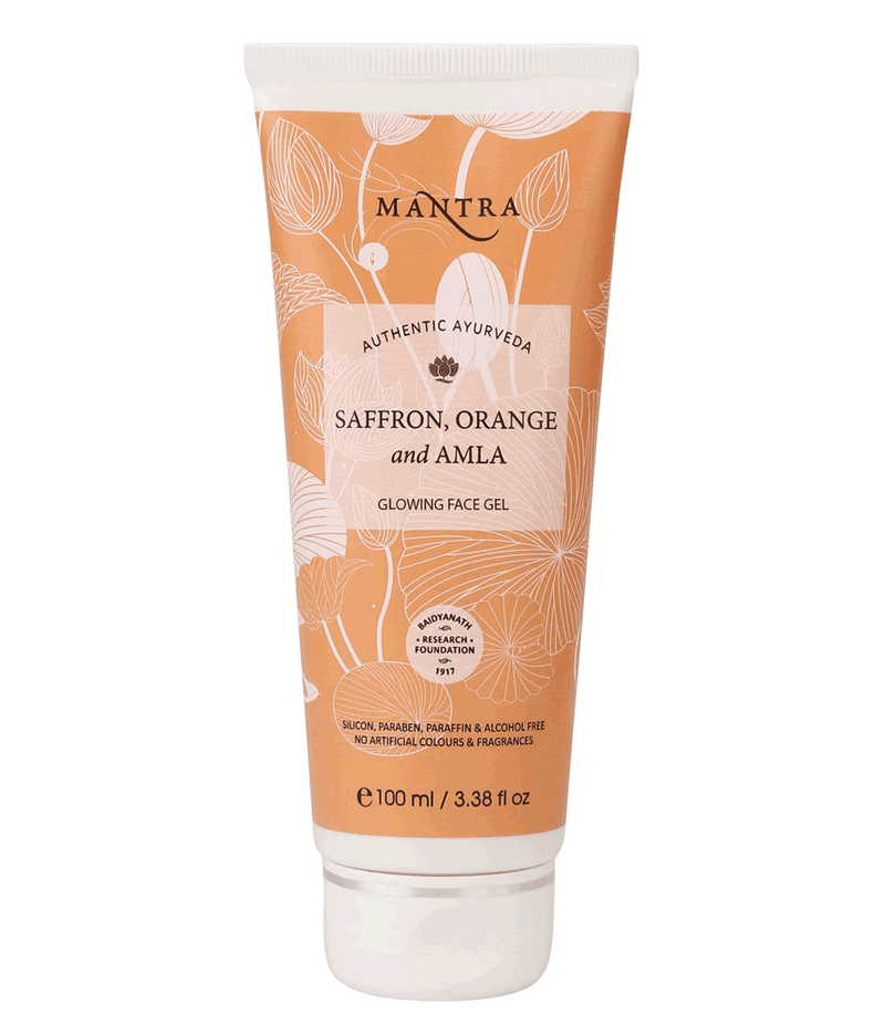 Saffron, Orange And Amla Glowing Face Gel