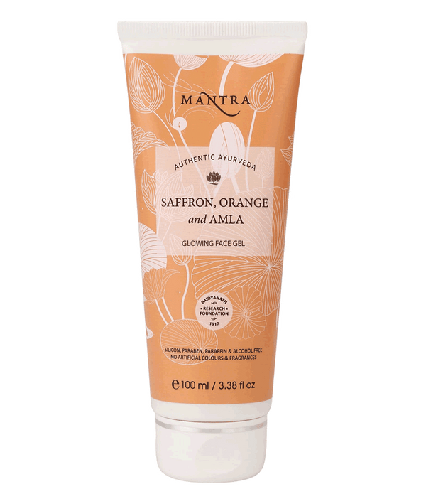 Saffron, Orange And Amla Glowing Face Gel