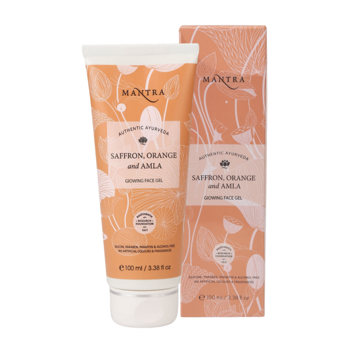 Saffron, Orange And Amla Glowing Face Gel SPF 20