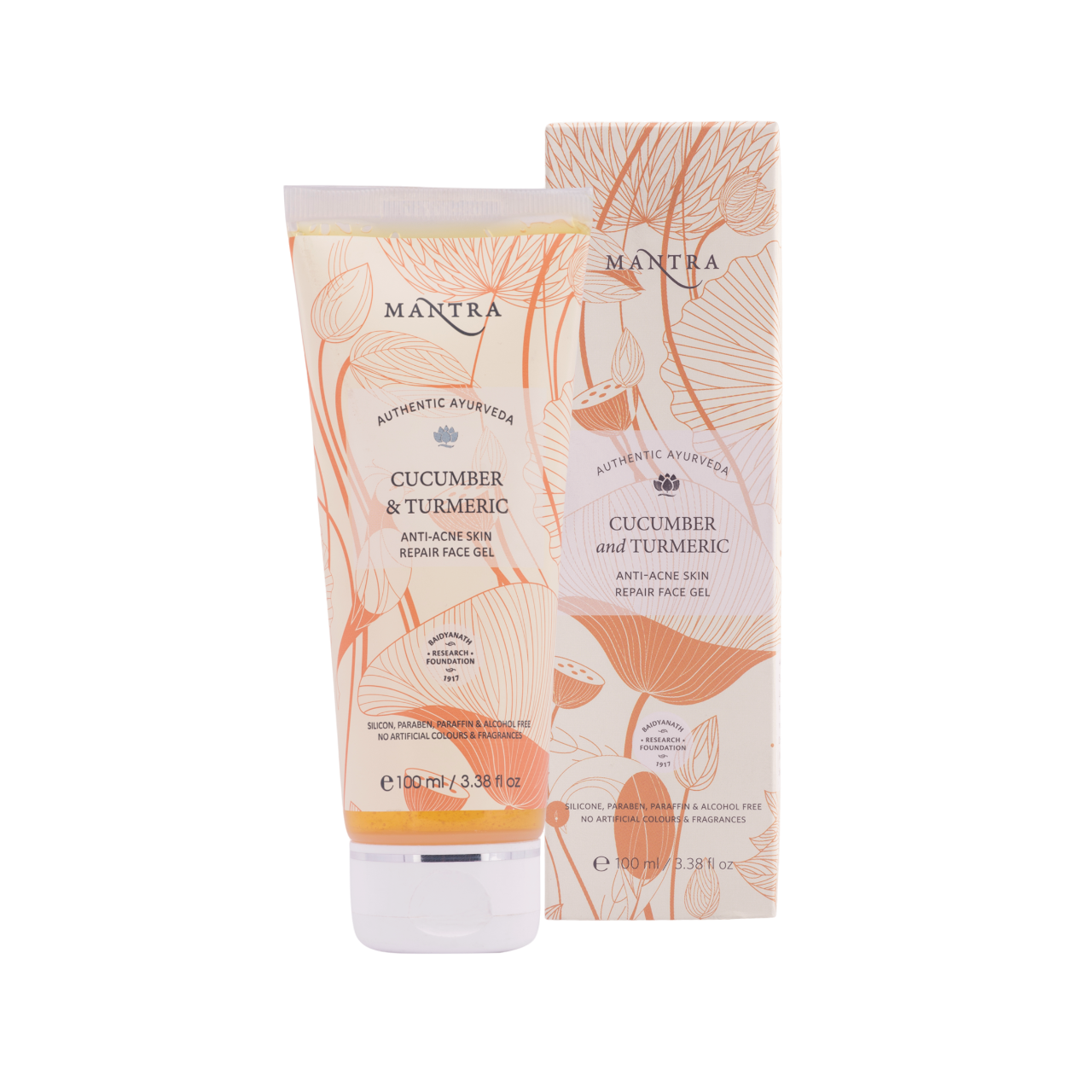 Cucumber & Turmeric Anti-Acne Skin Repair Face Gel