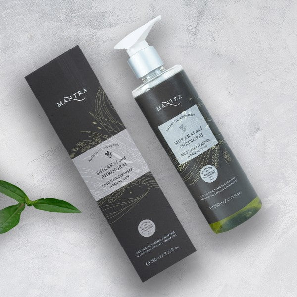 Shikakai and Bhringraj Mild Hair Cleanser for Normal Hair